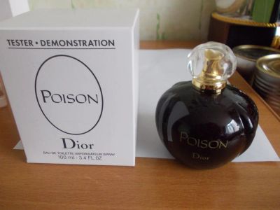 Лот: 11324670. Фото: 1. Poison от Dior 100мл тестер *3000... Женская парфюмерия