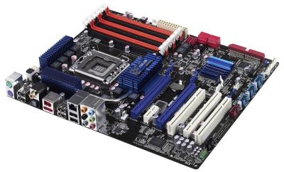 Лот: 11926766. Фото: 1. Asus P6T SE (LGA1366, Intel®X58... Материнские платы