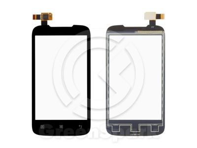 Лот: 16537034. Фото: 1. Тачскрин для Lenovo A369i (черный... Дисплеи, дисплейные модули, тачскрины