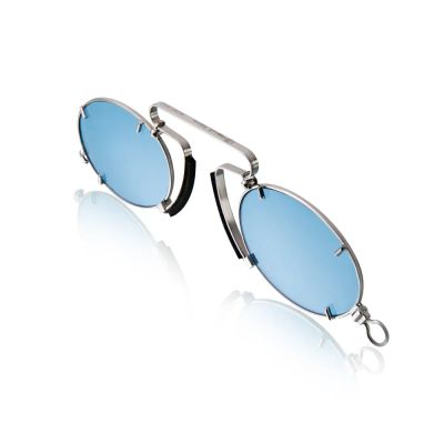 Лот: 23898257. Фото: 1. Пенсне Григорий Лепс DRAKULA SILVER... Очки солнцезащитные