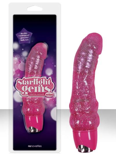 Лот: 22068897. Фото: 1. Вибромассажер Starlight Gems Orion... Игрушки