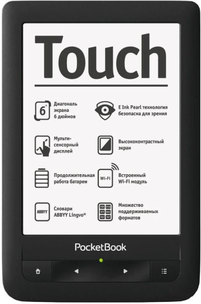 Лот: 4891990. Фото: 1. Электронная книга PocketBook Touch... Электронные книги