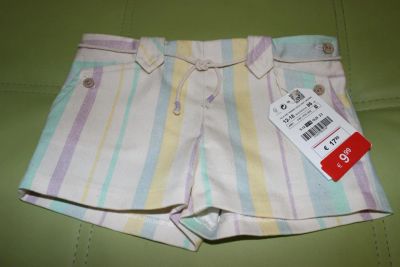 Лот: 4548375. Фото: 1. Шортики ZARA 12-18 мес 86см. Брюки, шорты, джинсы