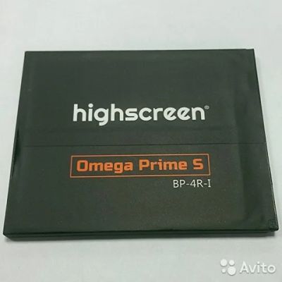 Лот: 7650546. Фото: 1. Акб Highscreen Omega Prime S BP-4R-1... Аккумуляторы