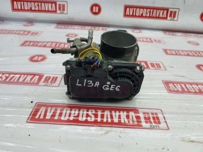 Лот: 20902440. Фото: 1. Заслонка дроссельная Honda Fit... Двигатель и элементы двигателя