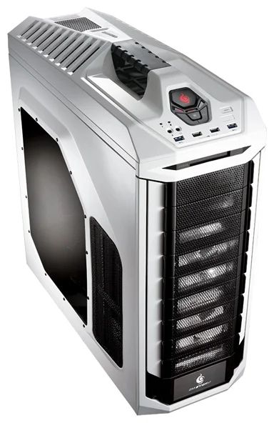 Лот: 9099538. Фото: 1. CM Storm Stryker – игровой бело-чёрный... Корпуса, блоки питания