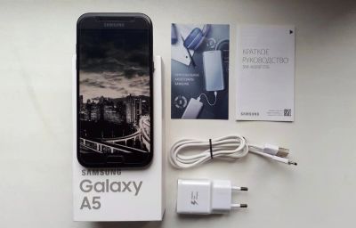 Лот: 10485786. Фото: 1. Смартфон Samsung galaxy A5 2017... Смартфоны
