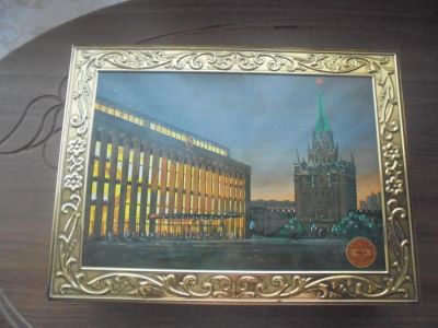Лот: 9945841. Фото: 1. коробка из по конфет "Красный... Предметы интерьера и быта