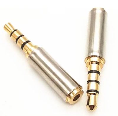 Лот: 20586503. Фото: 1. Переходник Audio Jack 3.5 4 пин... Разъёмы