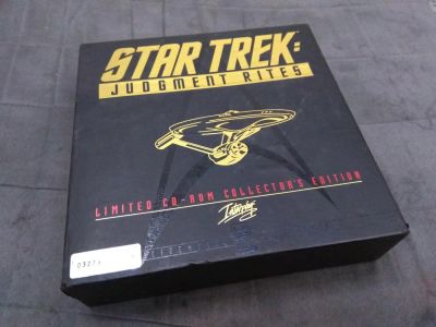 Лот: 11308925. Фото: 1. Star Trek Judgement Rites limited... Игры для ПК