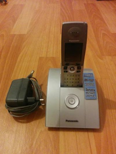 Лот: 6359657. Фото: 1. Радиотелефон трубка Panasonic... DECT и радиотелефоны