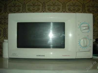 Лот: 1571121. Фото: 1. микроволновка SAMSUNG c грилем. Микроволновки, мини-печи