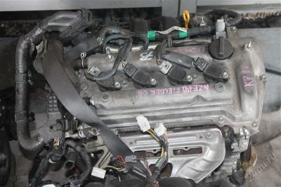 Лот: 2735878. Фото: 1. Двигатель Toyota 1NZ-FE Пробег... Двигатель и элементы двигателя