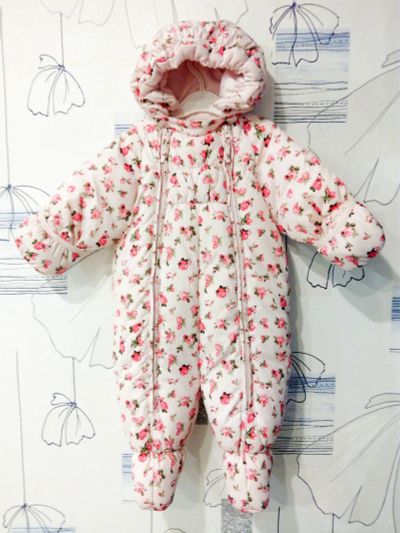 Лот: 10605534. Фото: 1. Комбинезон BabyGo розовый. Верхняя одежда