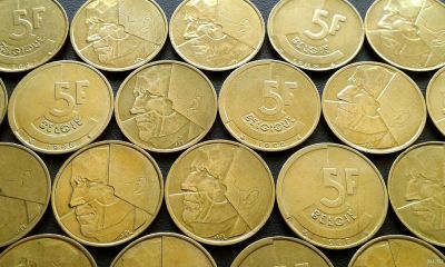 Лот: 14664691. Фото: 1. Бельгия ( 5fr. Бодуэн ) 50 монет... Наборы монет
