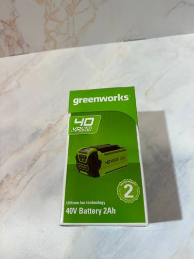 Лот: 21143340. Фото: 1. GreenWorks 40В 4Ah Li универсальный. Аккумуляторы