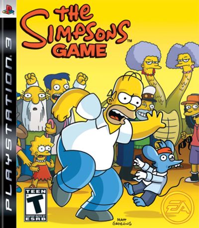 Лот: 3536899. Фото: 1. The Simpsons Game (PS3). Игры для консолей