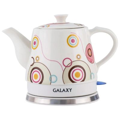 Лот: 12675520. Фото: 1. Чайник Galaxy 1,2л GL-0505 дисковый... Чайники, кофемашины, кулеры