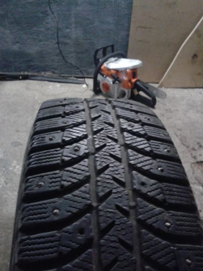 Лот: 3367316. Фото: 1. Bridgestone r14 185/70 ice cruiser... Шины