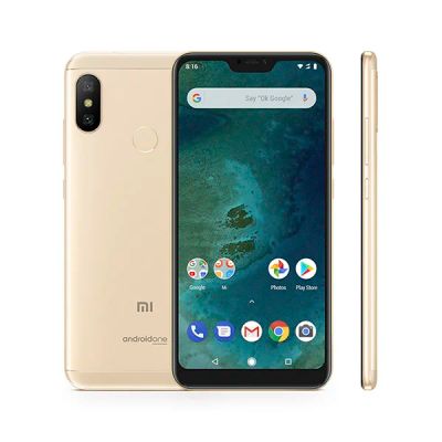 Лот: 12087768. Фото: 1. Xiaomi Mi A2 Lite Черно-золотой... Смартфоны