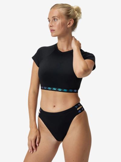 Лот: 25544666. Фото: 1. Лиф женский Speedo, Черный. Другое (спортивная одежда)