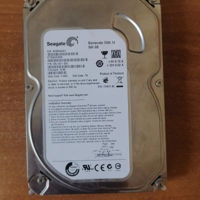 Лот: 19276463. Фото: 1. Жесткий диск Seagate 500 GB. Жёсткие диски (HDD)