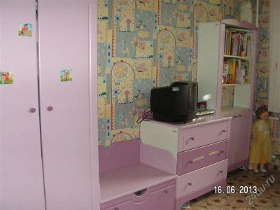 Лот: 2899904. Фото: 1. Мебель для детской комнаты "Сказка... Шкафы, стеллажи, комоды