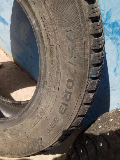 Лот: 11392969. Фото: 1. Nokian hakkapeliitta 8 175/70... Шины