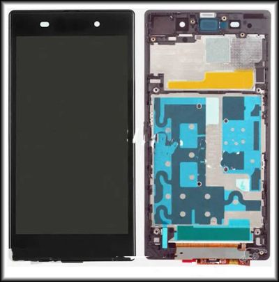 Лот: 12668601. Фото: 1. Дисплей Sony Z1 C6903 модуль Черный... Дисплеи, дисплейные модули, тачскрины