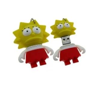 Лот: 3553460. Фото: 1. USB флешка 8 Gb "Лиза Симпсон". USB-флеш карты
