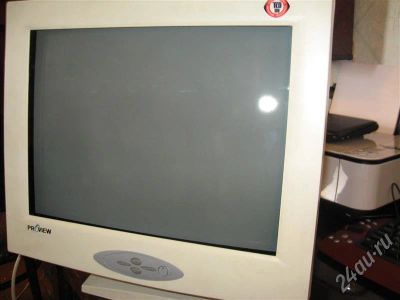 Лот: 332610. Фото: 1. Монитор. Торги с рубля!. ЭЛТ-мониторы