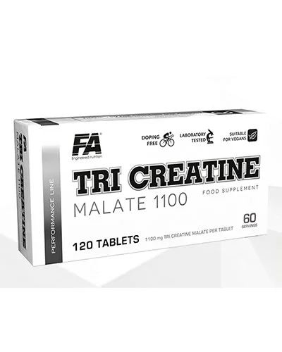 Лот: 11050936. Фото: 1. Tri - Creatine Malate 1100 120... Спортивное питание, витамины