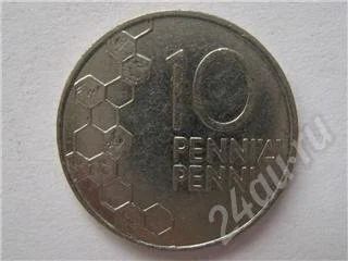 Лот: 237546. Фото: 1. Финляндия. 10 пенни 1995г. С 1... Европа