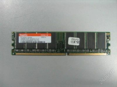 Лот: 975827. Фото: 1. Память DDR 256Mb 400Mhz Hynix. Оперативная память