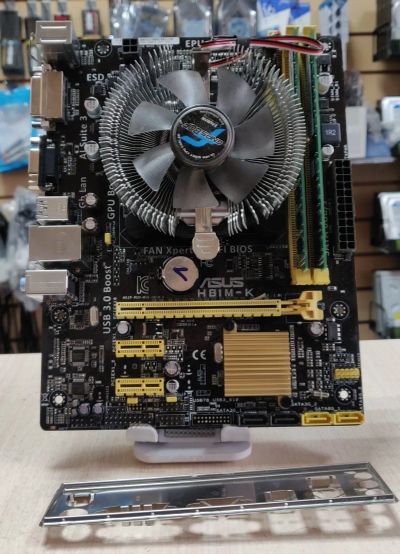 Лот: 20728944. Фото: 1. Комплект i5 4570/8 Gb DDR3/LGA1150... Комплекты запчастей