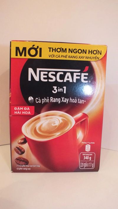 Лот: 12680432. Фото: 1. Кофе Вьетнамский Nescafe 3в1 340g... Чай, кофе, какао