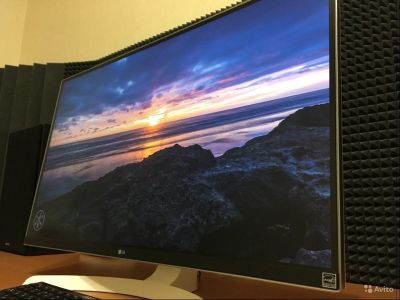 Лот: 11065885. Фото: 1. 4K монитор LG 27’’ IPS (27UD69PW... ЖК-мониторы