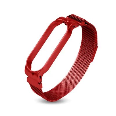 Лот: 17932334. Фото: 1. Ремешок для Mi Band 5 Milanese... Ремешки, браслеты