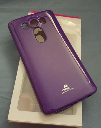 Лот: 7729401. Фото: 1. Чехол Mercury для LG V10 - фиолетовый... Чехлы, бамперы