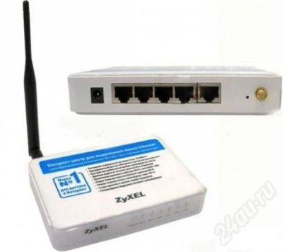 Лот: 634971. Фото: 1. Маршрутизатор (роутер) ZyXEL P-330W... Маршрутизаторы (роутеры)