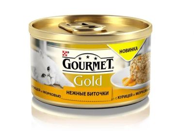 Лот: 15056060. Фото: 1. Корм Gold (Гурме Голд) Нежные... Корма
