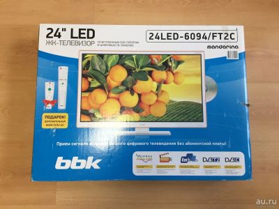 Лот: 13235064. Фото: 1. Телевизор BBK 24" LED. Телевизоры