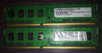 Лот: 8932768. Фото: 1. Оперативная память DDR3 2Гб Apacer... Оперативная память
