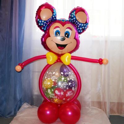 Лот: 3296308. Фото: 1. Мышка. Фигура из воздушных шаров... Воздушные шары