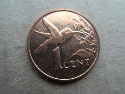 Лот: 10822540. Фото: 1. Тринидад и Тобаго 1 цент 2003. Америка