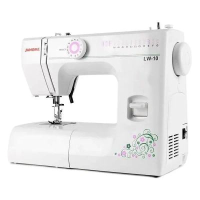 Лот: 24444027. Фото: 1. Швейная машина Janome LW-10. Швейная, вязальная