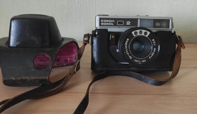 Лот: 20356300. Фото: 1. Фотоаппарат Сокол 2. Фоторамки, фотоальбомы