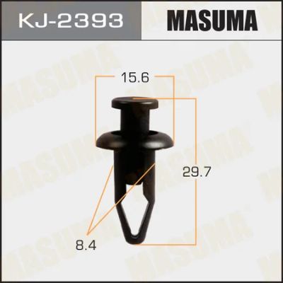 Лот: 18607879. Фото: 1. Клипса крепежная masuma 2393-kj... Кузов