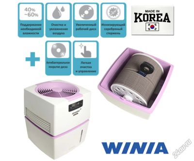 Лот: 5595120. Фото: 1. WINIA AWM-40pvc воздухоочиститель-увлажнитель... Очистители воздуха, ионизаторы