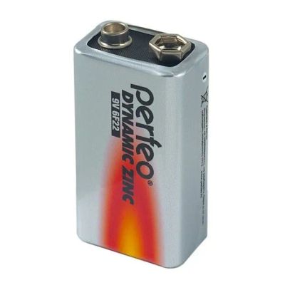Лот: 22143963. Фото: 1. PERFEO 6F22/1SH DYNAMIC ZINC. Батарейки, аккумуляторы, элементы питания